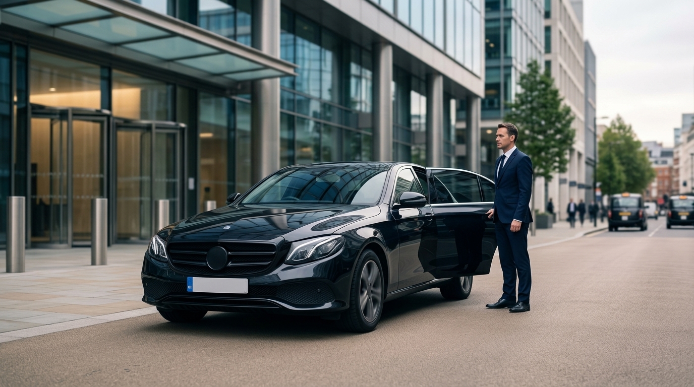 Executive car and professional driver in Birmingham for premium private hire